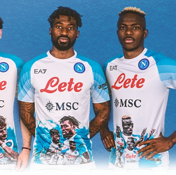 Victor Osimhen Napoli Soccer Jersey - Picture 7 of 8